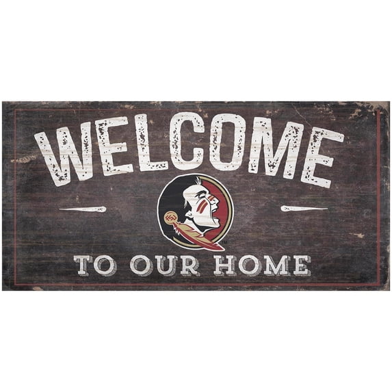 Fan Creations NCAA Welcome To Our Home Sign