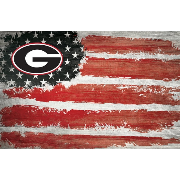 Fan Creations UGA Georgia College University Bulldogs 17x26 Flag