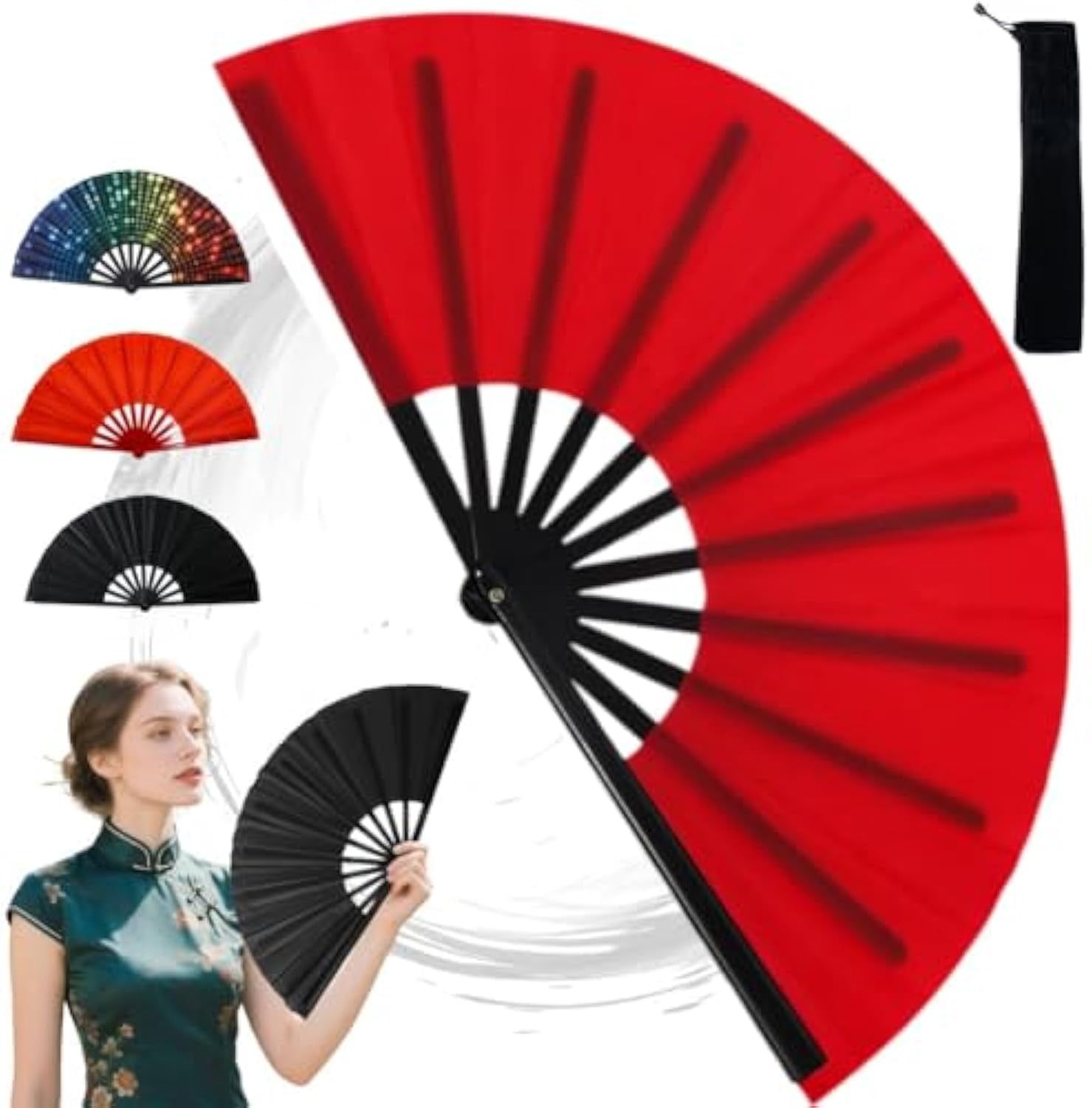 Clacking Fans Fan for Dancing Boots on the Ground, Hand Fans for Line Dancing, Big ...
