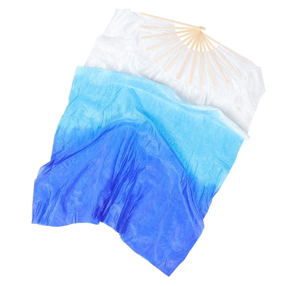 Fan Dancing Exercise Folding Professional Decor Hand Bamboo Fans Miss