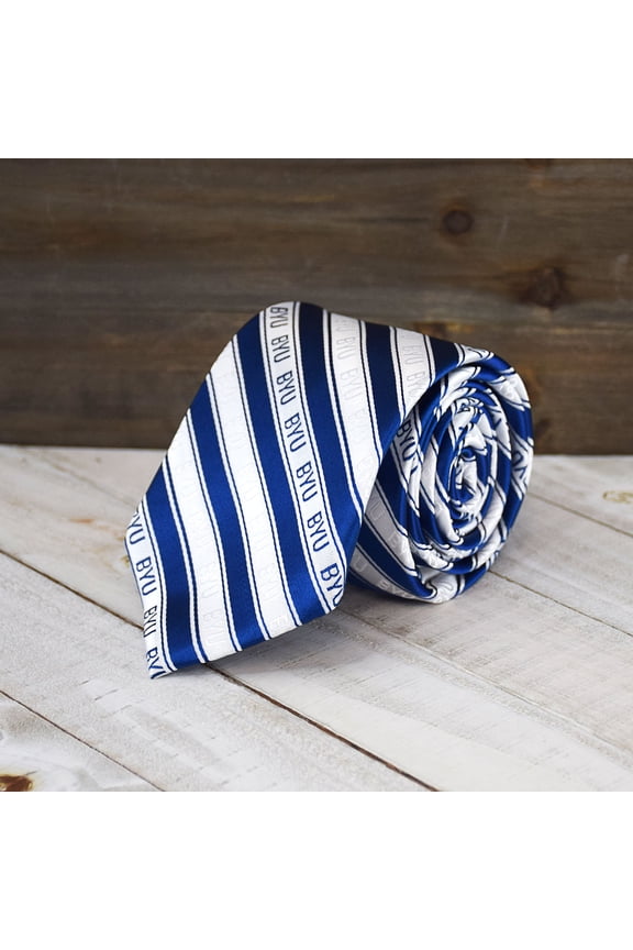 Fan Frenzy Brigham Young University Cougars Officially Licensed 62" Microfiber Men's Tie