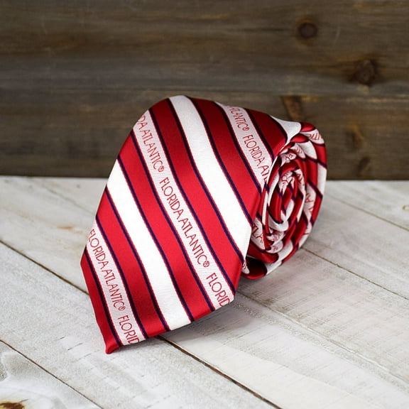 Fan Frenzy Florida Atlantic Officially Licensed 62" Microfiber Men's Tie