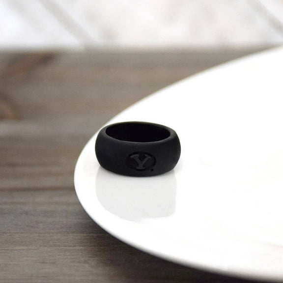 Fan Frenzy Gifts BYU Cougars Officially Licensed Silicone Ring Size 8-9