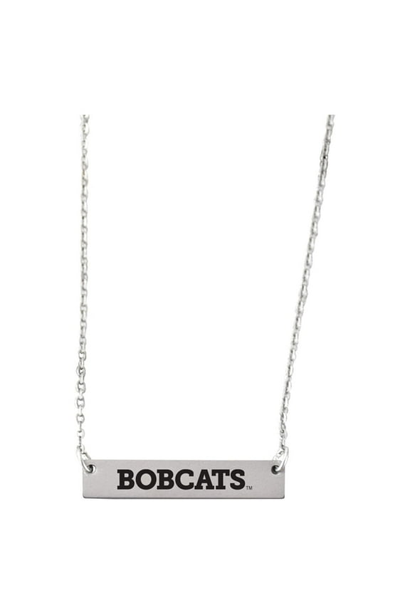 Fan Frenzy Gifts I Love Montana State Bar Women's Necklace with Pendent Bobcats