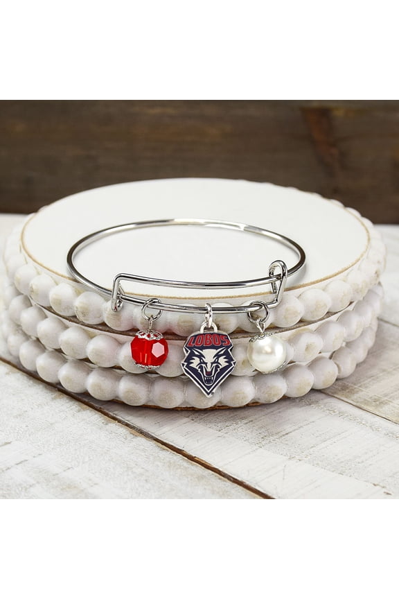 New Mexico Lobos Officially Licensed Bangle Bracelet