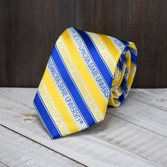 Fan Frenzy Gifts South Dakota St University Jackrabbits62" Striped Men's Tie Officially licensed NCAA