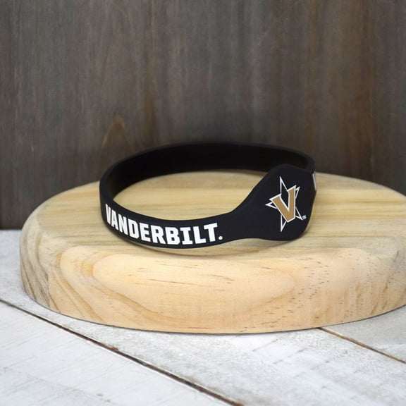 Fan Frenzy Gifts Vanderbilt Commodores UVU Silicone Bracelet Wristband Officially licensed NCAA