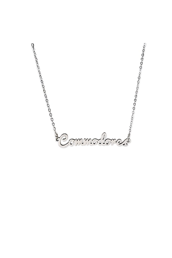 Fan Frenzy Gifts Vanderbilt Officially Licensed Laser Commodores Script Necklace