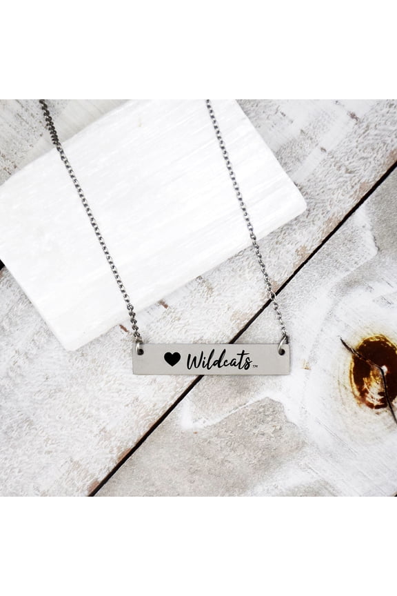 Fan Frenzy Gifts Weber State Wildcats Officially Licensed Bar Necklace