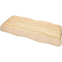 Fan Handle, Craft Stick, Wooden Paddle Kit for Wedding, Program, Auction Bidding, Paint, Popsicle; Jumbo Pack 300 Piece Count; by Mandala Crafts