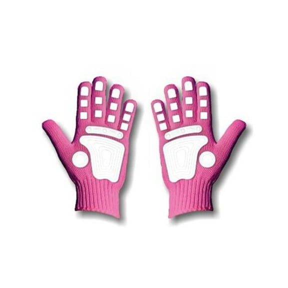 Fan Hands 999813 Clap-Enhancing Gloves Pink - Small-Medium