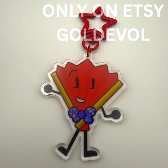 Fan Inanimate Insanity IV 2.7in Keychain / Object Show Fanmerch (1 keychain)