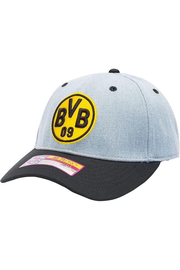 Adjustable Denim Baseball Cap, Blue