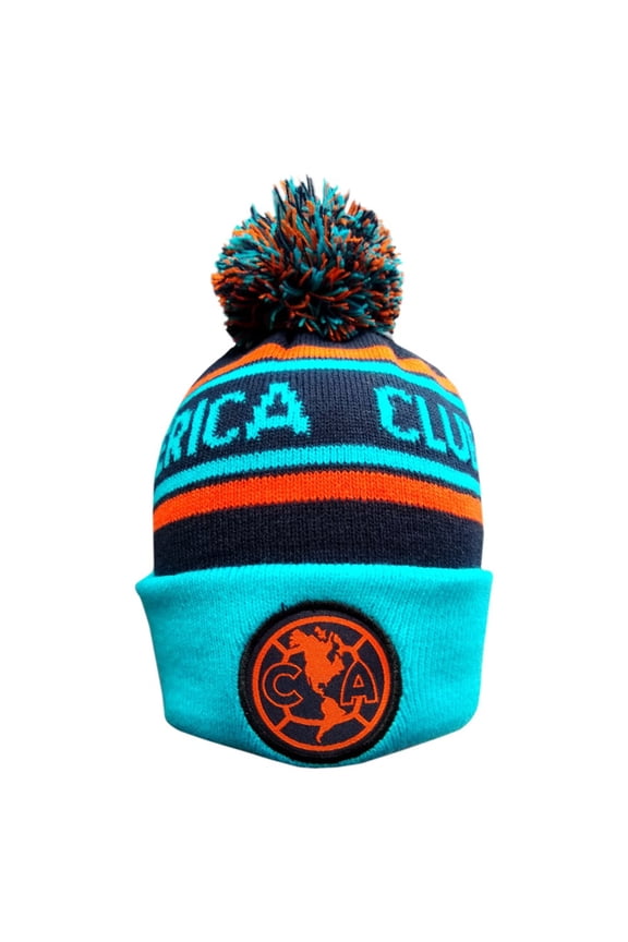 Officially Licensed Soccer Club Cuff Beanies – Unisex Adjustable Knit Winter Hats – Embroidered Team Crests – 100% Acrylic – Multiple Clubs