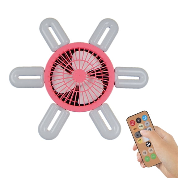 Fan Light Efficient Cooling Lamp E27 Fan Light Suitable for Home and Office