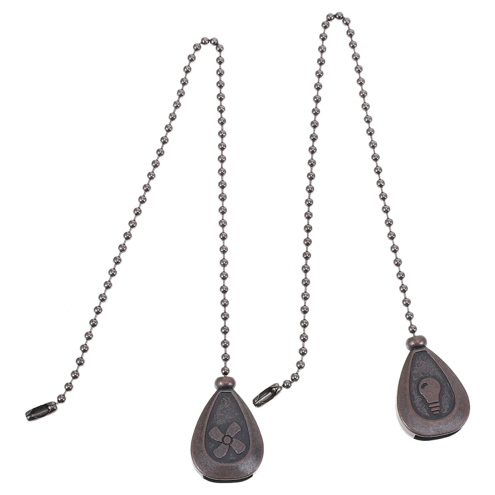 Fan Light Hanging Chain Ceiling Extension Fixture Chandelier Extender Pull 2 Pcs