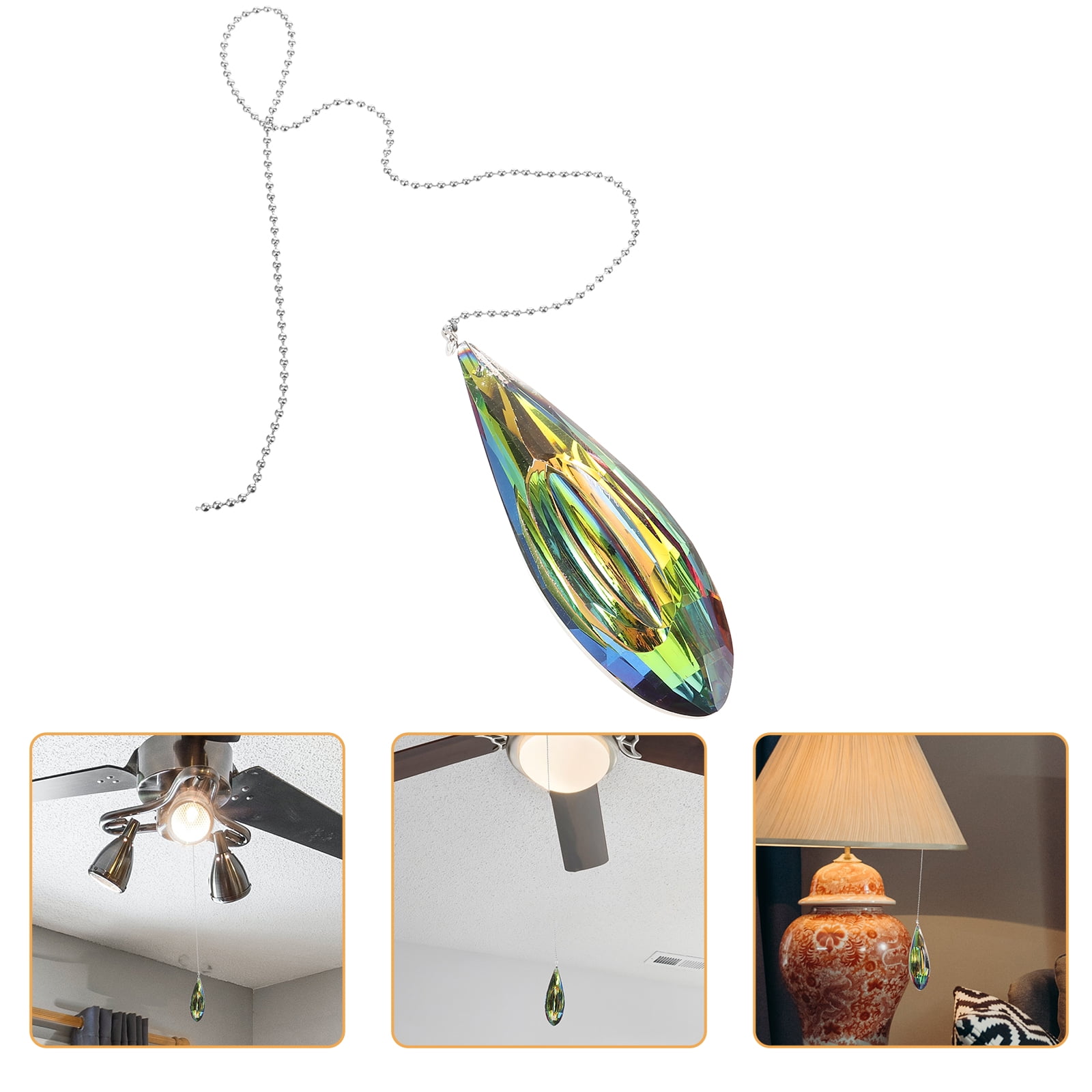 Fan Light Switch Pull Chain for Fixtures Ceiling Pulling Lute Decorate