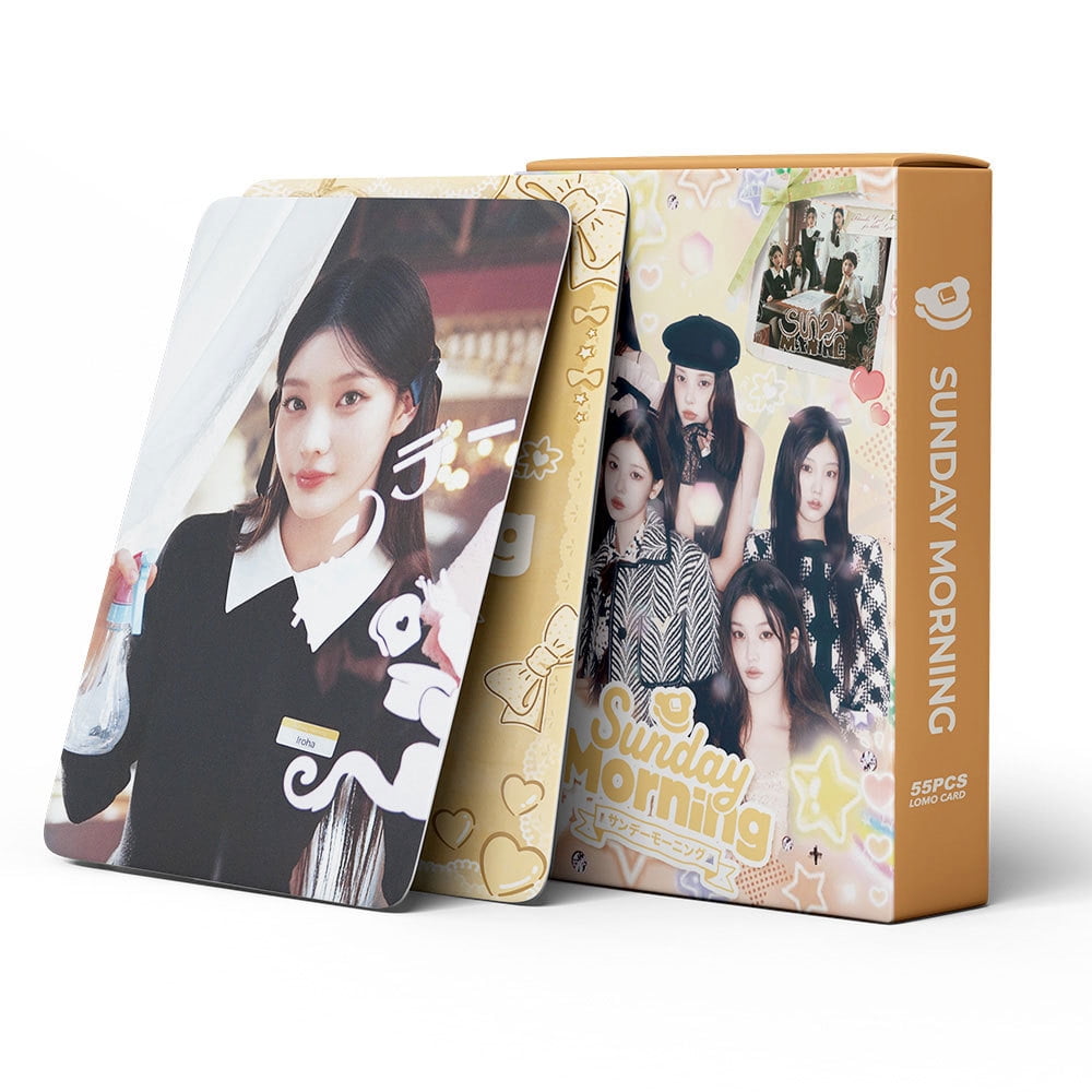 ILLIT Sunday Morning ポストカード Fan-Made KPOP ILLIT 