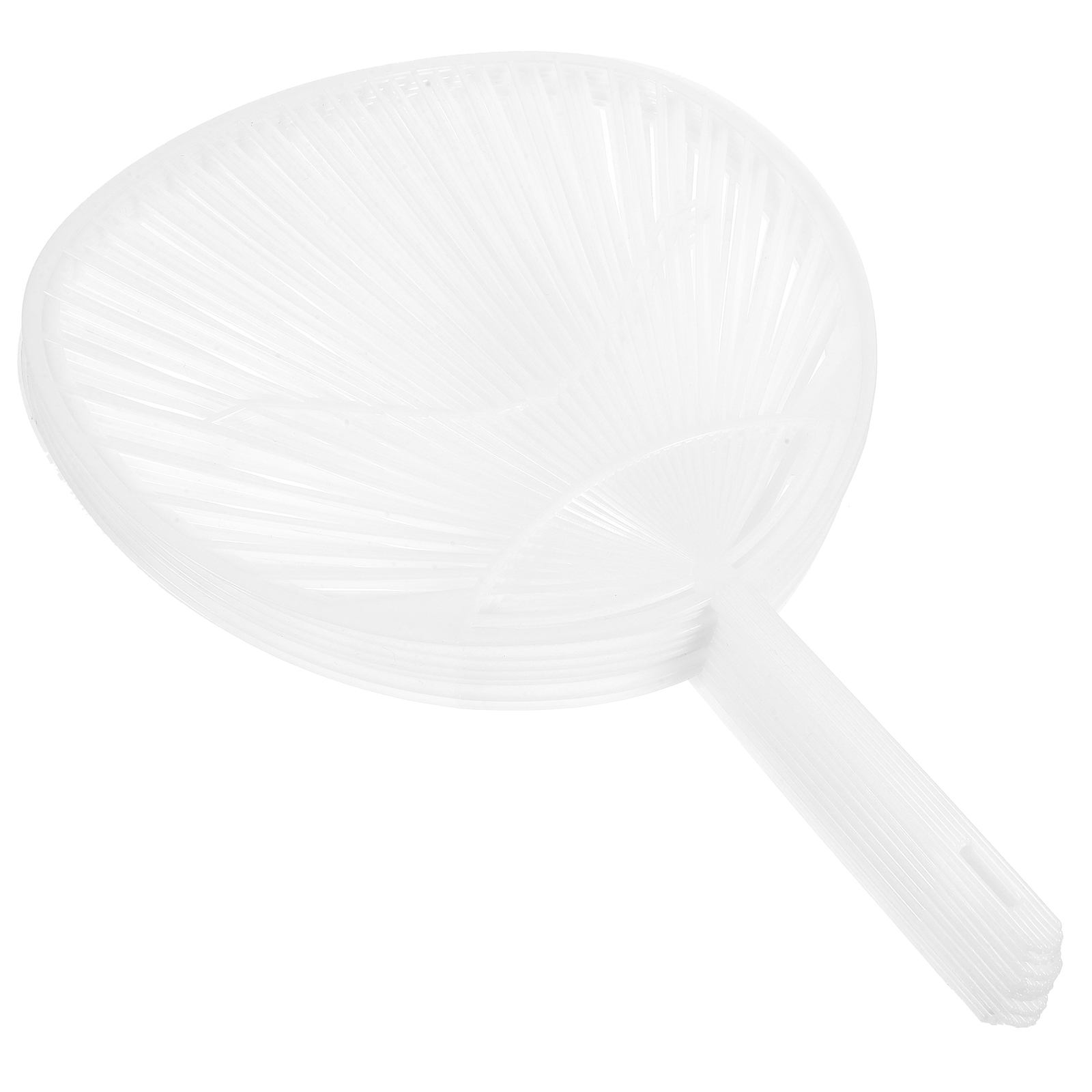 Fan Making Kit Framework Fixed Flat DIY Crafts Handheld Chinese Paddle