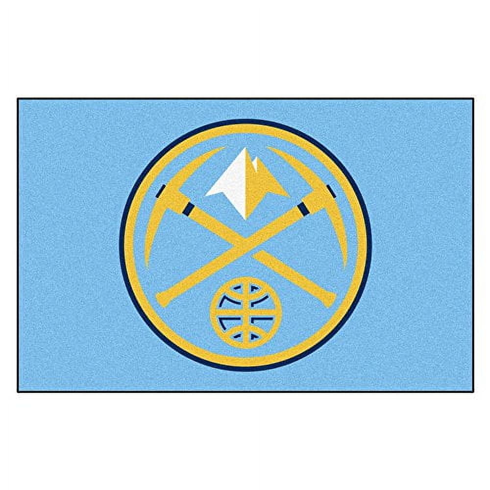 Fan mats denver nuggets starter rug 19 x 30 walmart