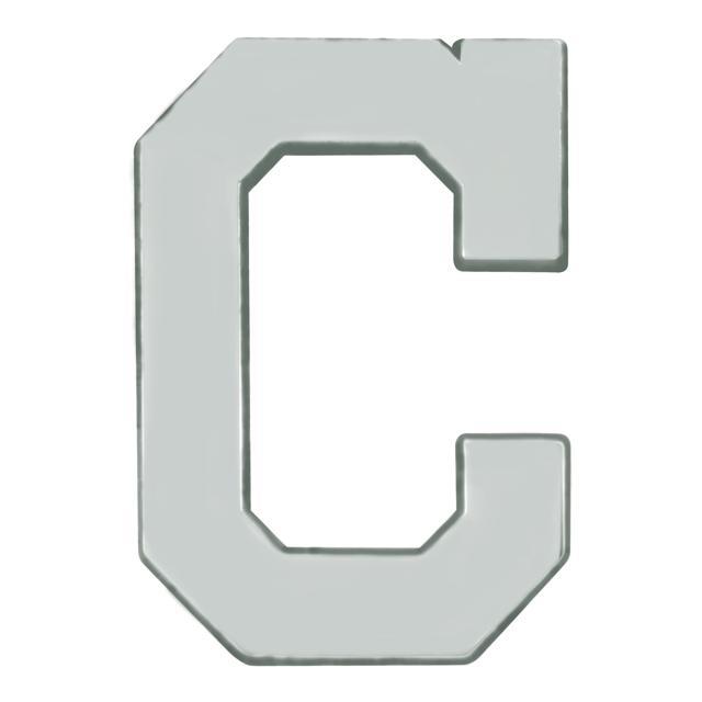 Fan Mats MLB - Cleveland Indians Chrome Emblem 3"x3.2" 26570