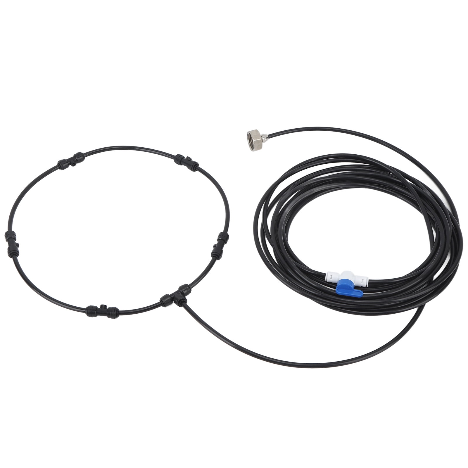 Fan Misting Kit, Fan Kit Water Spray Mist System With 26ft Misting Hose