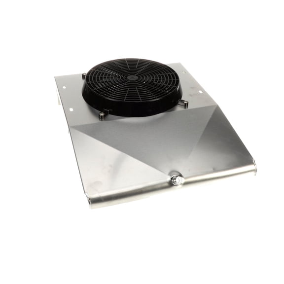 Continental Refrigeration Fan Panel Assy Black Fan Guard With 4-143 Motor 1R 50-040-1RSE - Genuine OEM Replacement Part