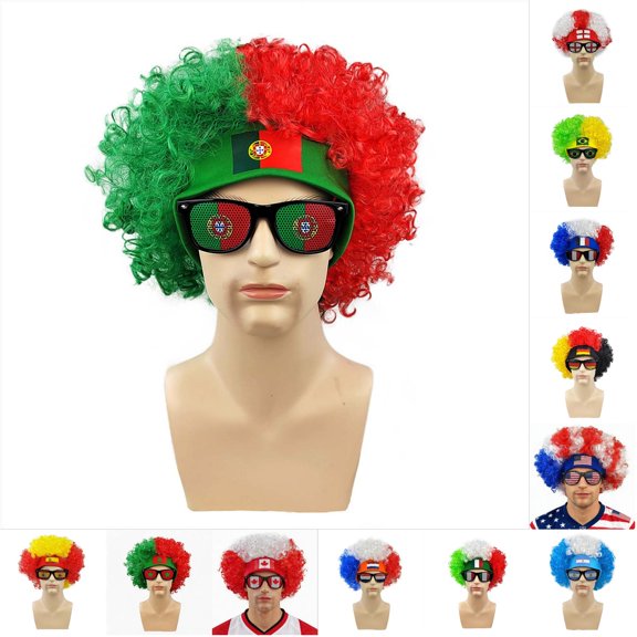 Fan Patriotic Color Hairpiece Party Skirt Men
