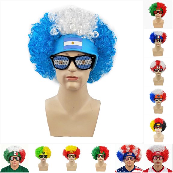 Fan Patriotic Color Hairpiece Party Skirt Men