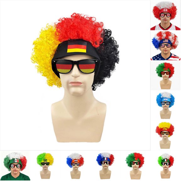 Fan Patriotic Color Hairpiece Party Skirt Men