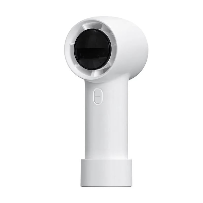 Fan Portable Ventilator Handheld Camping Fan 3000mAh USB Rechargeable Electric Fan 100 Wind Speed Bladeless Air Cooler,B