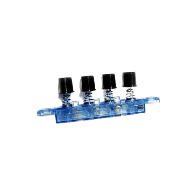 Fan Replacement Key Switches 4 Button Design 3 Wind Speeds Replacement Part Plastic Texture for Standing Fan Desk Fan
