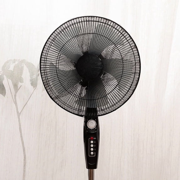 Fan Safety Cover Guard, Protective Fan Mesh Net, Hand Protection Fan Cover, Household Fan Safety Shield, Elastic Fan Guard Cover, Floor Fan Protective Net, Easy Install Fan Accessory
