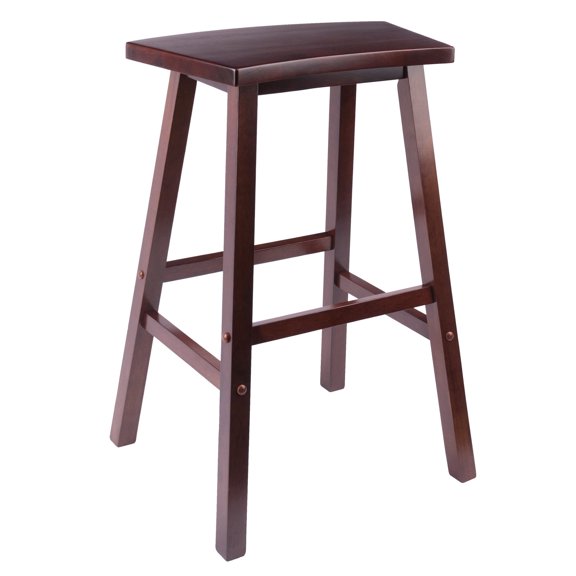 Fan Shape Bar Stool - 1 | Walnut | 16.0 | Comfort & Style