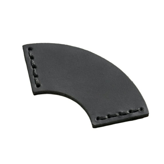 Fan Shaped Page Marker PU Leather Bookmarks Simple Book Markers for Reading