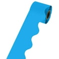 thumbnail image 1 of Fan-Shaped Bulletin Board Border Trim - 2.32"X200Ft Coated Paper Roll For Classroom, Whiteboard, Door, Wall Display, 1 of 1