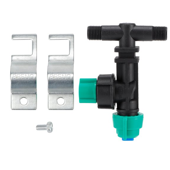 Fan Shaped Misting Atomizing Sprayer Nozzle with Flow Control Valve for Garden Agricultural Irrigation
