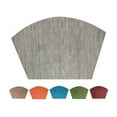 thumbnail image 1 of Fan-Shaped Placemats for Dining Table Durable Heat Resistant Washable Place Mat for Round Table Wedge Shaped Placemats, 1 of 8