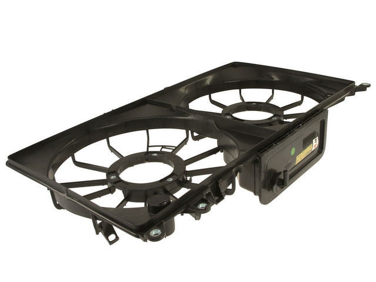 Fan Shroud and Coolant Reservoir Expansion Tank Assembly Compatible