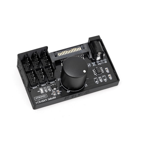 Fan Speed Controller Power Fan Governor NAS Server Fan Speed Regulator Fan Control For Water Cooling