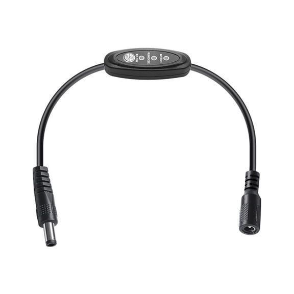 Fan Speed Controller for 5V Cooling Fan 5.5x2.1mm Female to Male, for Cooling Ventilation Exhaust Projects