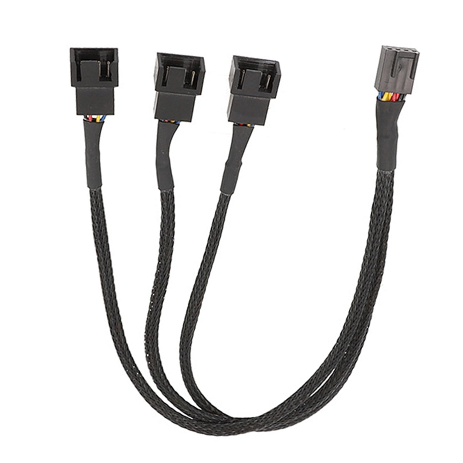 Computer Radiator Fans Splitter Fan Splitter PC Fan Splitter 4 Pin Fan Splitter Cable PC Case Fan ...