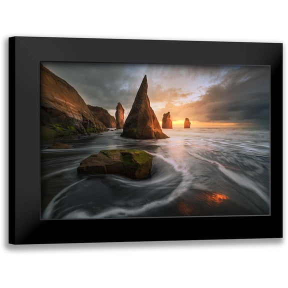 Fan, Tim 24x17 Black Modern Framed Museum Art Print Titled - Warcraft