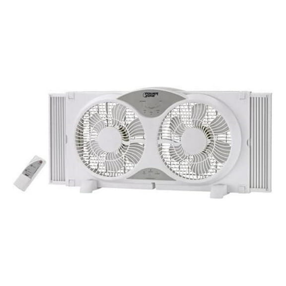 Fan Window Twin 2-Speed 9in