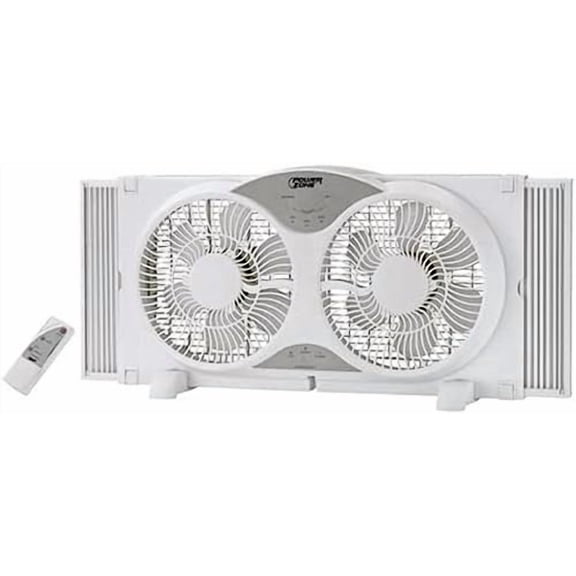 Fan Window Twin 2-Speed 9in