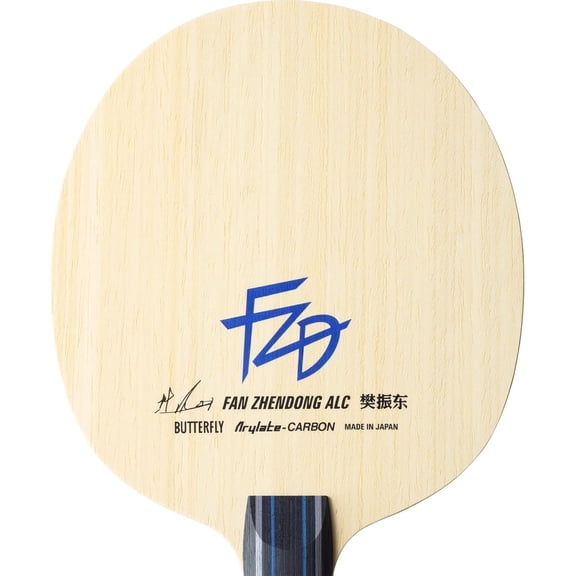 Fan Zhendong ALC FL Blade - Professional Carbon Table Tennis Racket with Flared Grip for Offensive