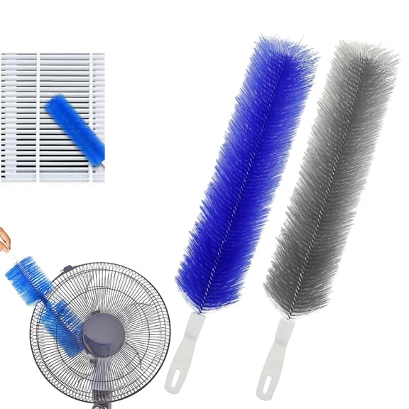 Fan cleaning brush, Reusable Crevice Cleaning Brush for Blinds, Furniture and Air Conditioner Gaps