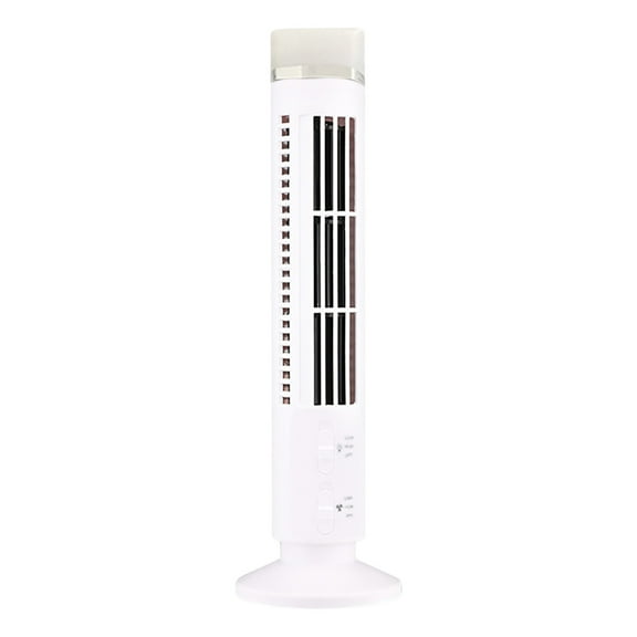 Fan for Bedroom, Standing Fan with Tower Fan Led Bladeless Fan Tower Fan Mini Vertical Conditioner
