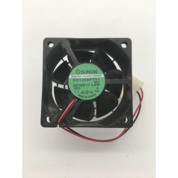 Fan, kd1206ptv1 ms dc12v 1.8w y0219, 2-wire, 60x25mm
