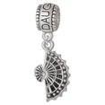 thumbnail image 1 of Fan with AB Crystal - Daughter Charm Bead, 1 of 1